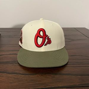 Orioles new era hat 7 1/4 worn once